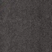 Dense gray fabric texture with a granular surface, exhibiting a consistent mottled tone and tightly woven, nubby fiber composition.